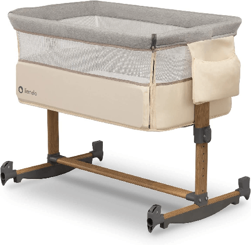 LIONELO Culla Fianco Letto co Sleeping Leonie BEIGE SAND