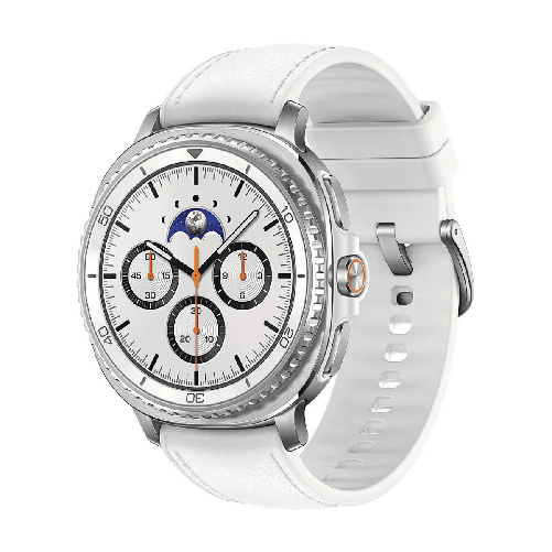 Samsung Galaxy Watch 8 Classic 3,3 cm (1.3") AMOLED 46 mm Digitale 438 x 438 Pixel Touch screen 4G Argento Wi Samsung Smartwatch Samsung Galaxy Watch