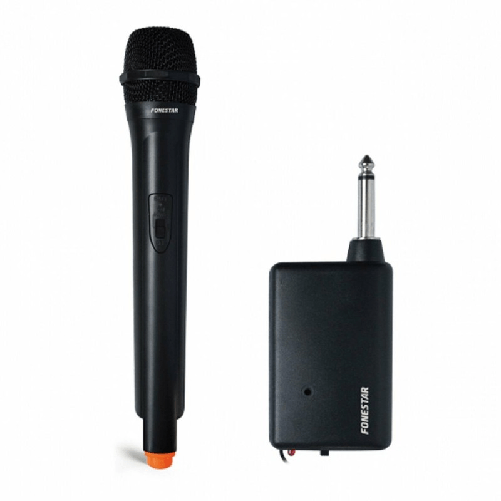 Fonestar IK-163 Nero Microfono per karaoke FONESTAR Microfono FONESTAR IK-163
