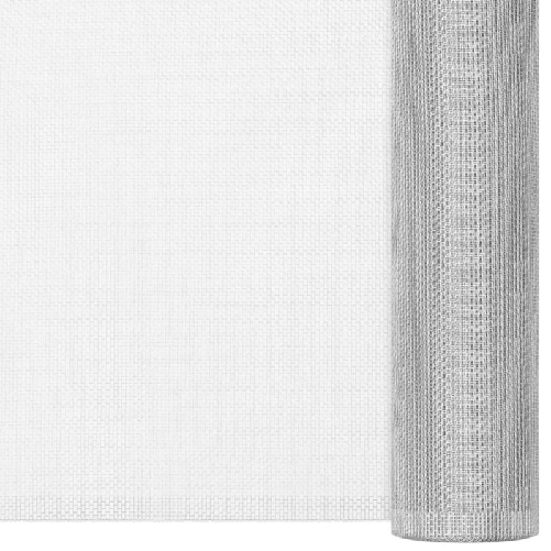 Zanzariera in Alluminio 60x1000 cm Argento