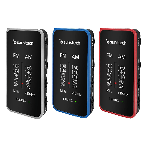 Sunstech RPC6 radio Portatile Blu Sunstech Radio Sunstech RPC6BL Azzurro