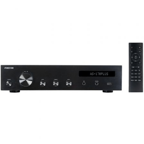 Fonestar AS170PLUS amplificatore audio 2.0 canali Casa Nero FONESTAR Amplificatore FONESTAR AS170PLUS