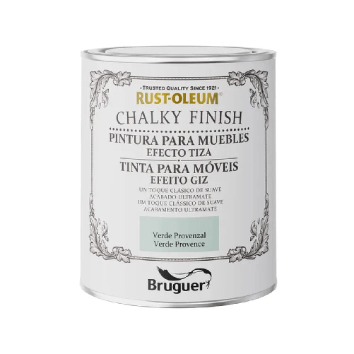 Pittura Bruguer Rust-oleum Chalky Finish 5733888 Mobili Provencal Green 750 ml