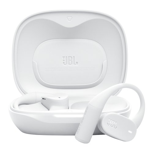 JBL Sense Lite Cuffie Open-Ear True Wireless con Archetto, colore Bianco JBL Auricolari microfono bluetooth jbl jblsenselitewht sense lite tws whit