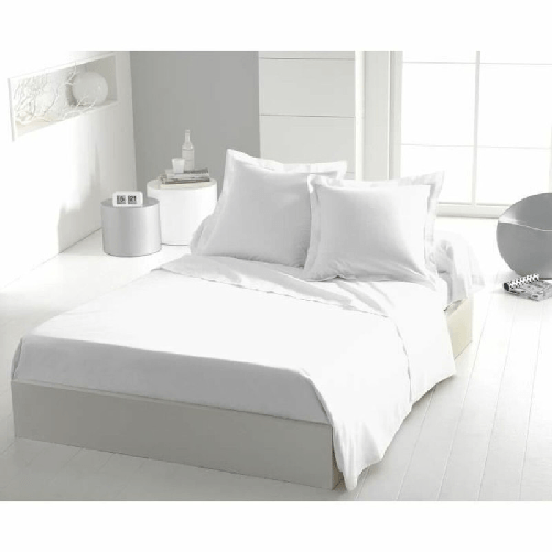 Set di Lenzuola HOME LINGE PASSION Flat sheet Bianco Letto singolo 180 x 290 cm