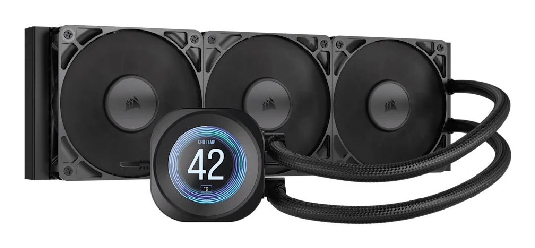 Corsair Nautilus 360 RS Processore Raffreddatore di liquidi tutto in uno 12 cm Nero Corsair Nautilus 360 RS, Raffreddatore a Liquido, Nero