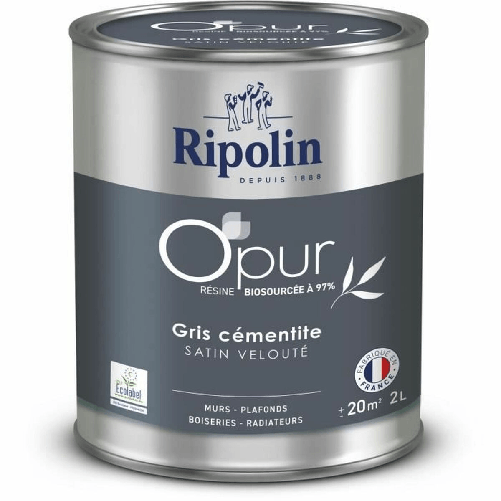 Vernice di Fondo Ripolin 472185 Grigio Raso 2 L