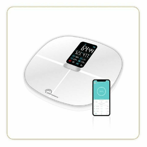 Little Balance 8464 bilance pesapersone Bianco Bilancia pesapersone elettronica Little Balance Bilancia Digitale da Bagno Little Balance 180 kg (30 x