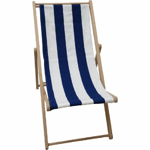 Lettino Jardin Prive Azzurro 101 x 56 x 96 cm