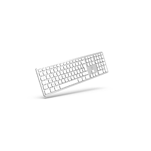 Mobility Lab ML300900 tastiera Casa Bluetooth AZERTY Francese Argento Mobility Lab Tastiera Mobility Lab ML300900 Bluetooth Bianco macOS AZERTY