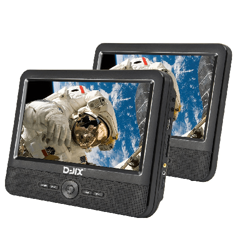 D-Jix PVS 906-50SM lettore DVD/Blu-Ray portatile Lettore DVD portatile Montabile a parete 22,9 cm (9" D-JIX Riproduttore DVD D-JIX PVS 906-50SM 9" 800
