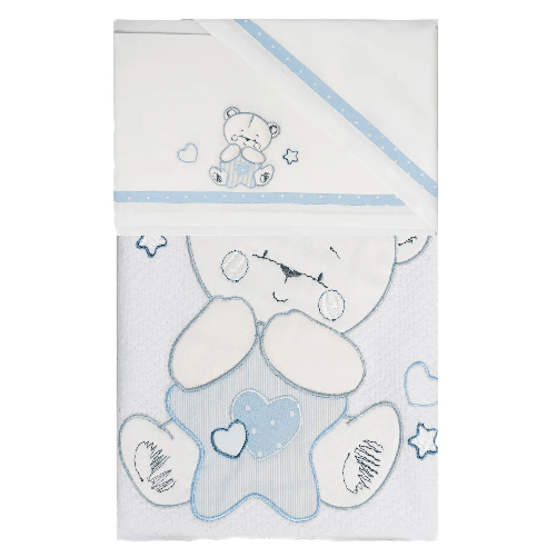 Set Copertina primaverile e Lenzuola per Next2Me (e similari) Timmy Coccolissimi