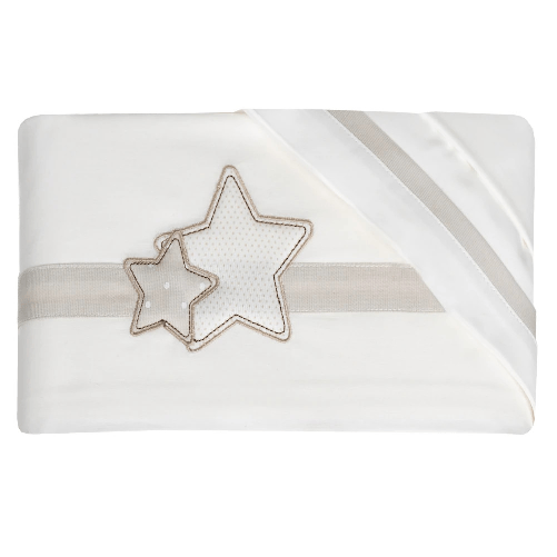 Set lenzuola 3pz per Next2Me (e similari) Stars Coccolissimi