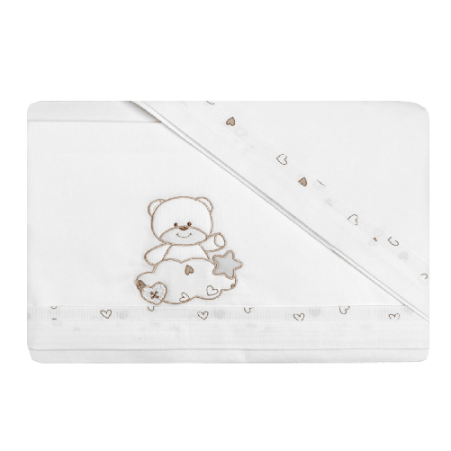 Set lenzuola 3pz per Next2Me (e similari) Altalena Coccolissimi