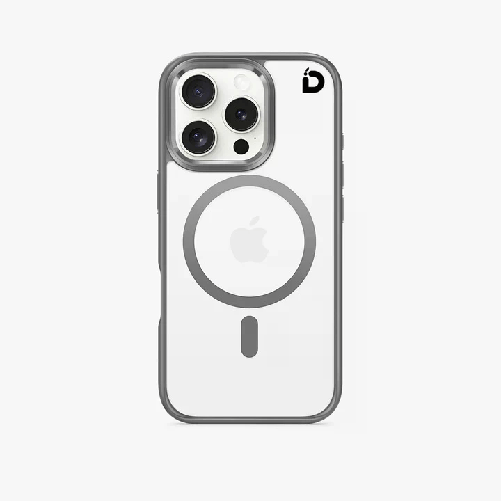 Idude Cover Tank Magsafe Young Iphone 15 Pro Max Titanio Naturale