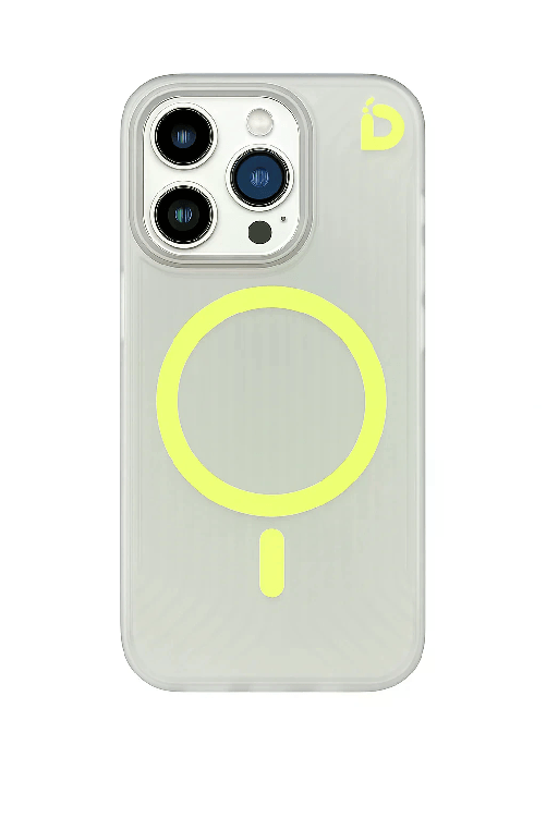 Idude Cover Tank Magsafe Neon Iphone 14 Pro Max Giallo