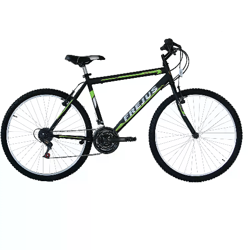 Bicicletta 26" Uomo Mtb 18 Velocità Grip Nero/verde