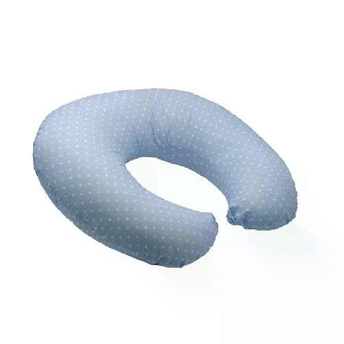 Cuscino Allattamento Pois Celeste Billo e Pallina