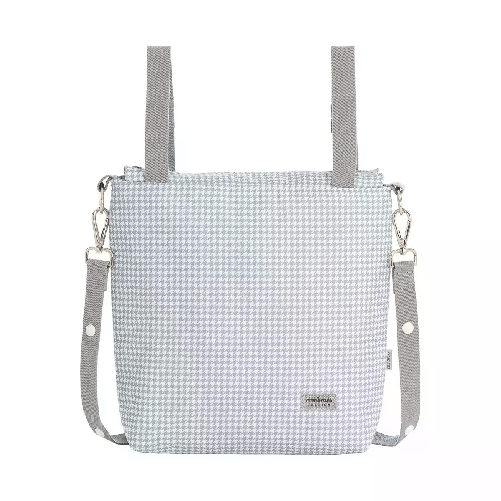 Borsa Passeggino Talega Windsord Grau 12x40x35 Cm