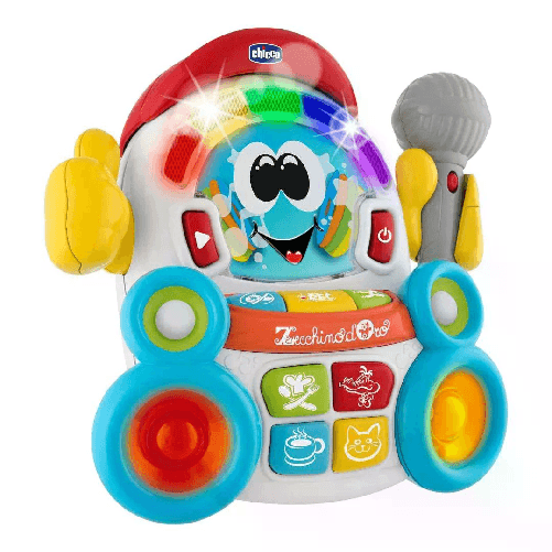 Chicco Leggera Chicco - Songy Il Cantante Gioco Musicale Elettronico con Microfono Chicco - Songy Il Cantante Gioco Musicale Elettronico con Microfono