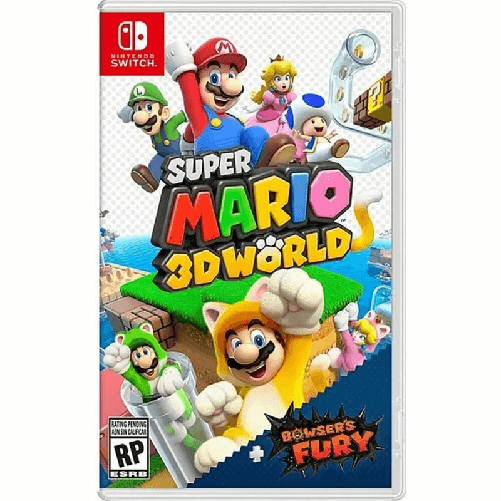Nintendo Super Mario 3D World + Bowser’s Fury Standard+Componente aggiuntivo Inglese, ESP Nintendo Switch Nintendo Videogioco per Switch Nintendo M3DW