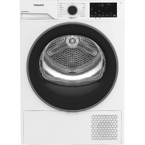 Hotpoint/Ariston Hotpoint Ariston HPTS 74D BS IT, Capacità 7kg, classe C, EasyIron, Slim Hotpoint ariston hpts 74d bs it asciugatrice slim a pompa di