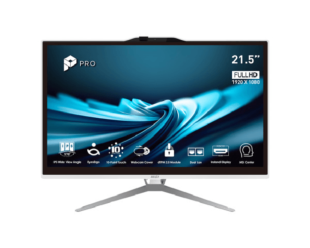Msi Components MSI Pro AP222T 14M-058IT All-in-One PC Intel Core i5 i5-14400 54,6 cm (21.5" Msi Pro Ap222t 14m-058it