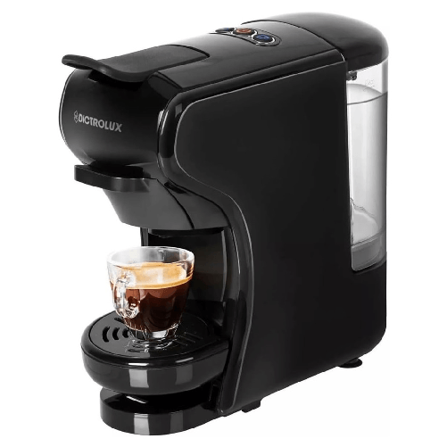 Macchina Da Caffè 1450w 4in1 Capsule Cialde Compatibile Nespresso Dolce Gusto A Modo Mio -