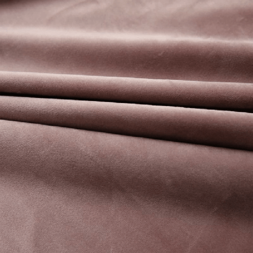 Tende Oscuranti con Ganci 2 pz Rosa Antico in Velluto 140x245cm