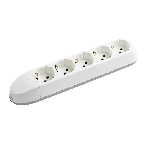 Bticino 3682D prolunghe e multiple 5 presa(e) AC Interno Bianco Bticino multipresa poker 3682d bianca 5 prese universali 2p+t
