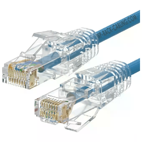 Wp Europe Patch Cord U-Utp Cat.6a lshf Azzurro 3mt
