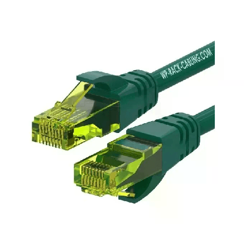 Wp Europe WP WPC-PAT-6AU020G cavo di rete Verde 2 m Cat6a U/UTP (UTP) Wp Europe Patch U-Utp Cat.6a Lshf Verde 2mt
