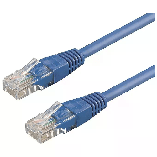 Wp Europe WP WPC-PAT-6U010B cavo di rete Blu 1 m Cat6 U/UTP (UTP) Wp Europe Patch U-Utp Cat.6 Pvc Blu 1mt