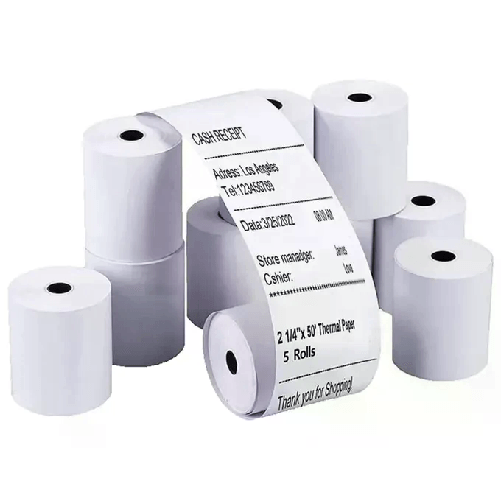Sa.Ba.Cart Confezione 10 Rotolo Termico Registratore di Cassa 48gr