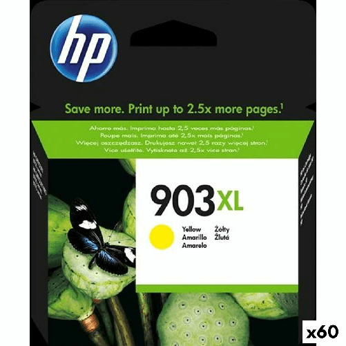 Cartuccia ad Inchiostro Originale HP No 903XL Giallo (60 Unità)