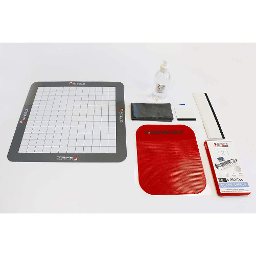Zagg invisibleshield kit ricarica protezione schermo con spray e strumenti applicazione