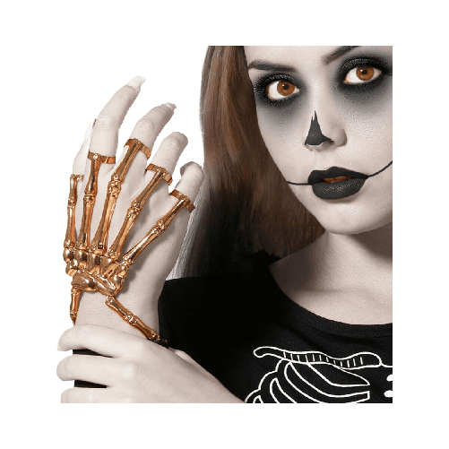 Decorazione per Halloween Dorato Scheletro
