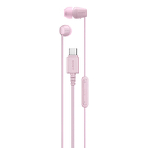 Sony IER-EX15C Auricolare Cablato In-ear Musica e Chiamate USB tipo-C Rosa Sony Auricolari Sony IEREX15CP