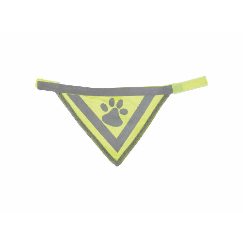 Trixie Advantix TRIXIE 30123 foulard di sicurezza per cani L/XL Poliestere Verde, Giallo Trixie Fazzoletto Trixie