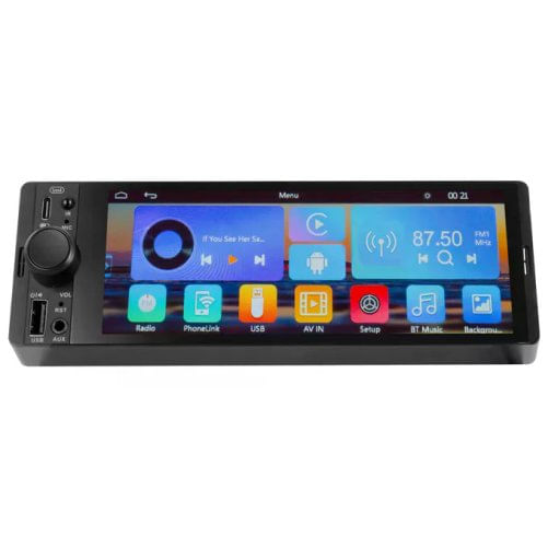 Trevi Autoradio DAB FM RDS 160W con Touchscreen 6.6" e Antenna DAB in Dotazione MDV 6370 DAB Trevi Autoradio DAB+ FM RDS Touchscreen 6.6'' con Antenna