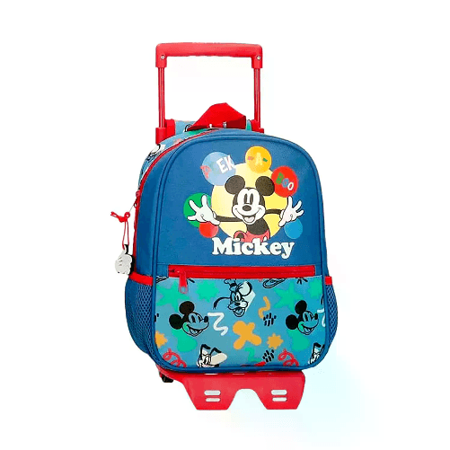 Zaino con Carrello 28 cm Mickey Peek A Boo