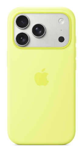 Apple Watch Apple Custodia MagSafe in silicone per iPhone 17 Pro - Giallo neon Apple custodia magsafe silicone giallo per iphone 17 pro mgff4zm/a