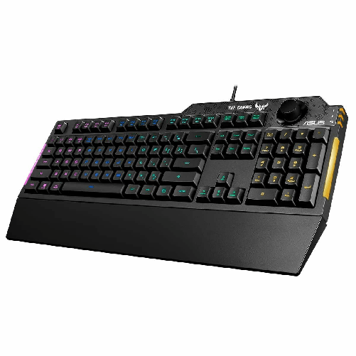 Asus Tastiera per Giochi Asus TUF Gaming K1 Qwerty in Spagnolo Nero
