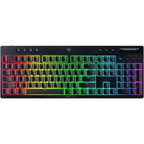 Razer BlackWidow V4 Low-Profile HyperSpeed tastiera Gaming USB + RF Wireless + Bluetooth QWERTY US International Nero Razer Tastiera Razer RZ03-052701