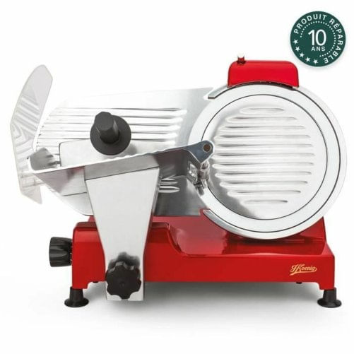 Hkoenig H.Koenig MSX254 affettatrice Elettrico 240 W Nero, Rosso, Acciaio inox Alluminio Hkoenig Affettatrici Hkoenig Rosso