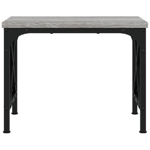 vidaXL Supporto Stampante Grigio Sonoma 40x30x31 cm Legno Multistrato