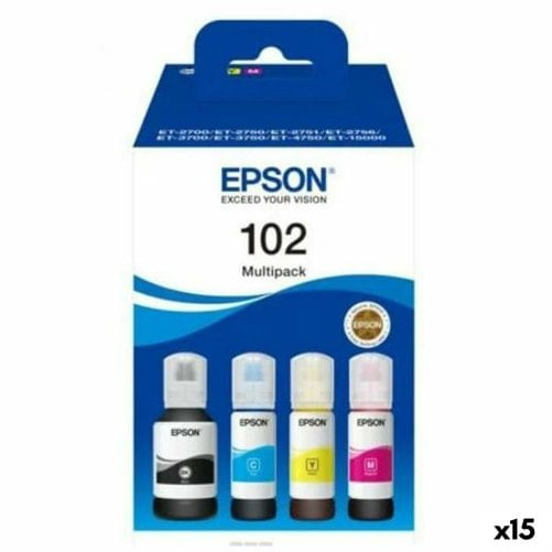 Cartuccia ad Inchiostro Originale Epson No102 Multipack Giallo (15 Unità)