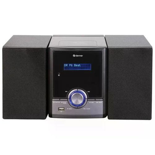 Denver MDA-285 Mini impianto audio domestico 50 W Nero Denver MDA-285 Sistema Hi-Fi con Giradischi