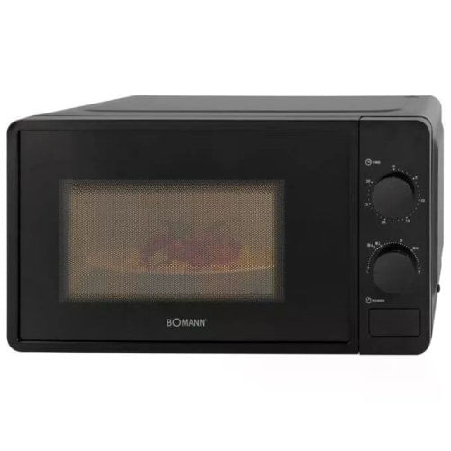 Bomann MW 6014 CB Nero Solo microonde Superficie piana 20 L 700 W Bomann MW 6014 CB Forno a Microonde 20 Litri Nero