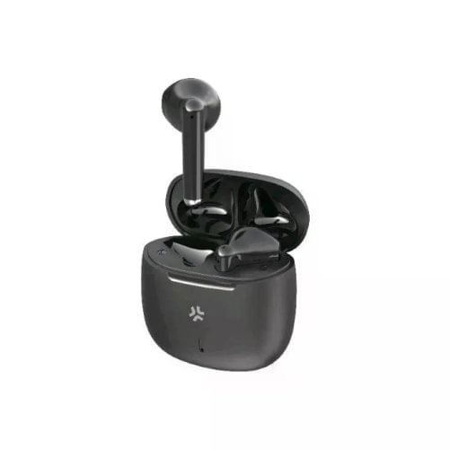 Celly Airsound Auricolari True Wireless Ultracompatti Neri con Custodia